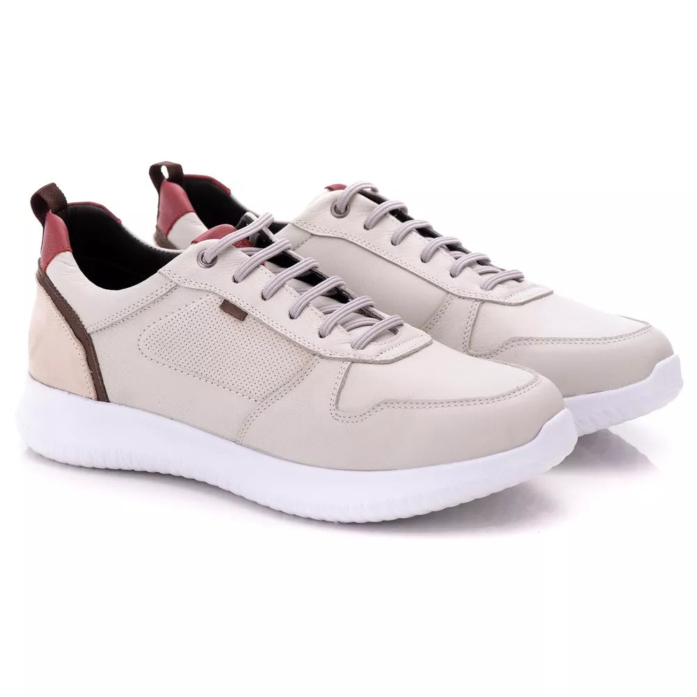 Tenis Masculino Casual Ranster Sapatenis Comfort 100% Couro Legitimo Palmilha Anatômica em Gel