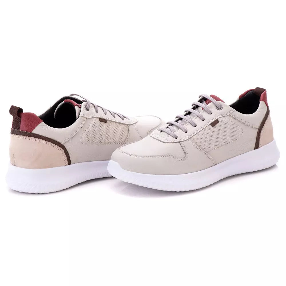 Tenis Masculino Casual Ranster Sapatenis Comfort 100% Couro Legitimo Palmilha Anatômica em Gel