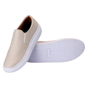 Tênis Masculino Mocassim Slip On Casual Couro Costarini® Compre 01 e Leve 02 + Brinde [Carteira e cinto]🔥