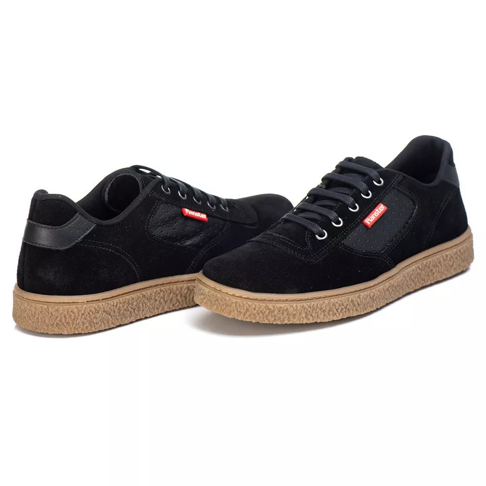 Tenis Masculino Ranster Stret Couro Legitimo Leve Conforto Gel Estilo Casual Promoção