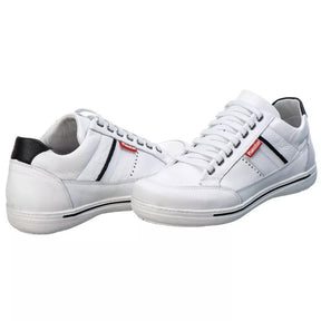 Sapatenis Casual Ranster Comfort Antistress Tenis 100% Couro Legitimo Palmilha Anatômica em Gel Super Confortavel