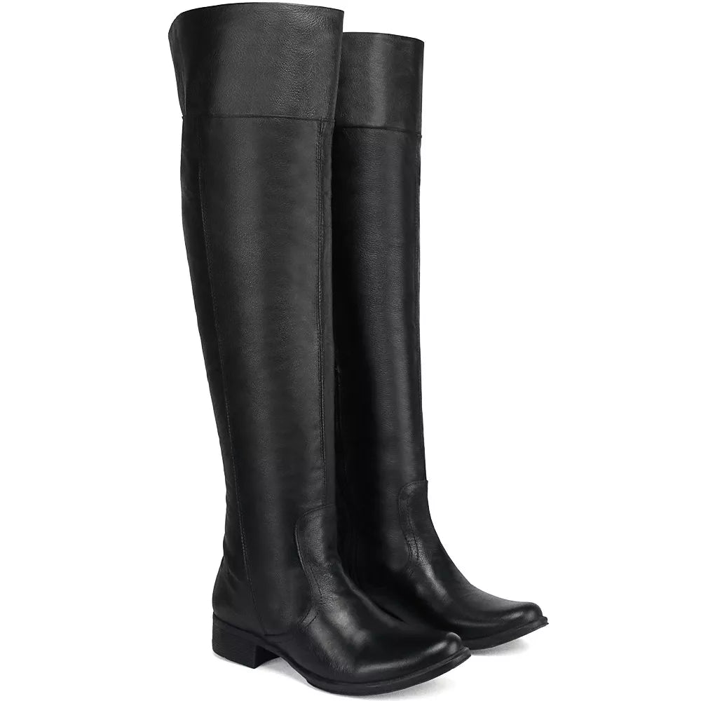 Bota Feminina Montaria Cano Alto Longo Over Confortável 100% Couro Legitimo Promoção