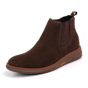 Compre 1 e Leve 2 Botina Masculina Chelsea Couro Camurça