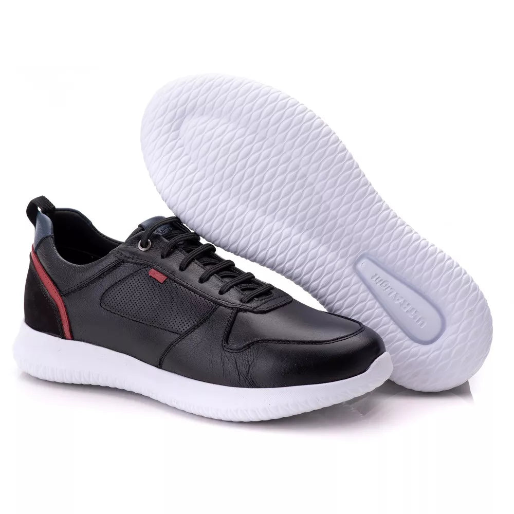 Tenis Masculino Casual Ranster Sapatenis Comfort 100% Couro Legitimo Palmilha Anatômica em Gel