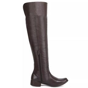 Bota Feminina Montaria Cano Alto Longo Over Confortável 100% Couro Legitimo Promoção