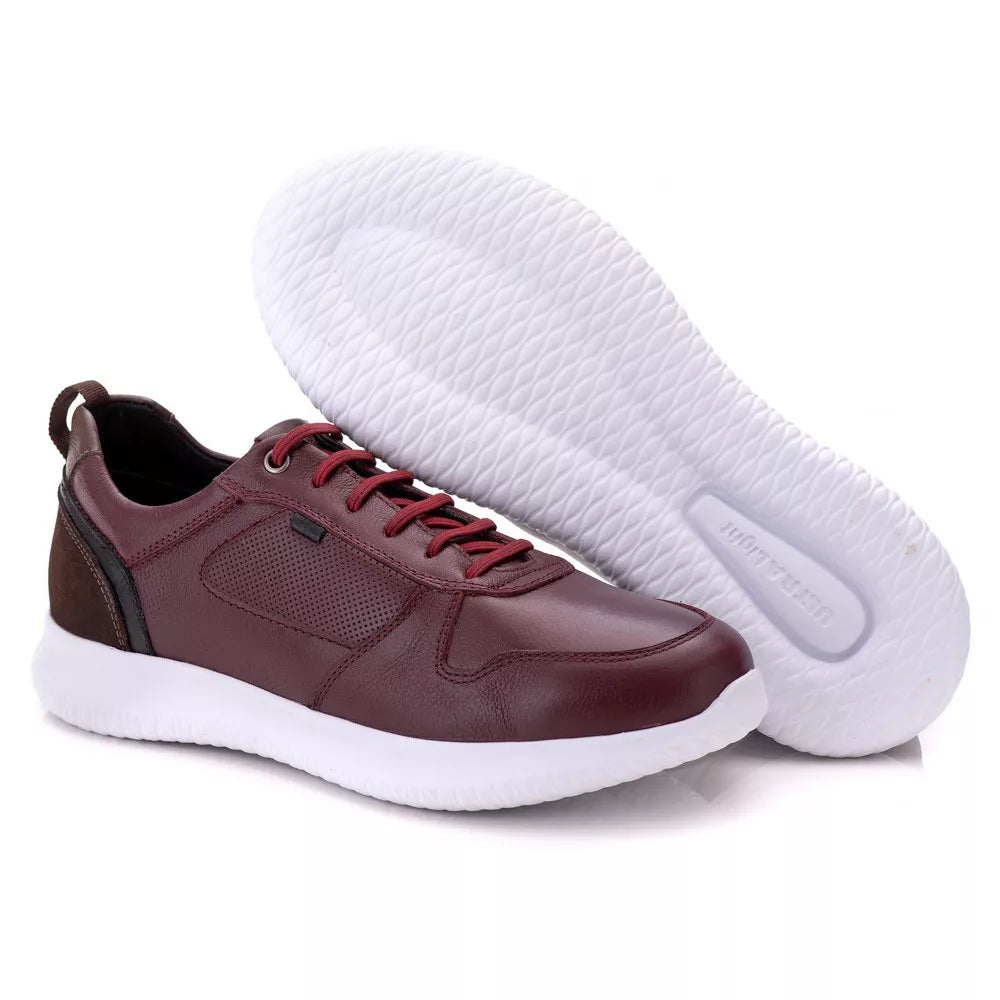 Tenis Masculino Casual Ranster Sapatenis Comfort 100% Couro Legitimo Palmilha Anatômica em Gel