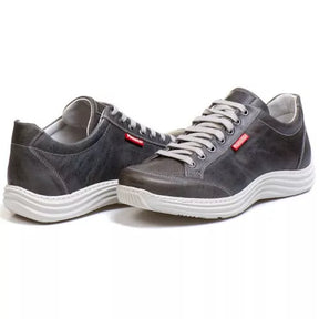 Sapatenis Casual Ranster 100% Couro Tenis Confortável Palmilha Em Gel Plus Promoção